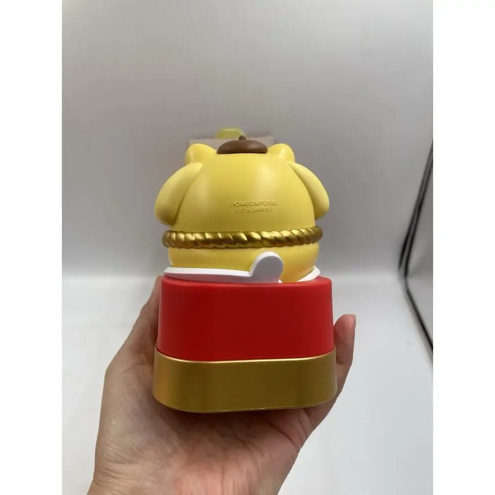 Sanrio Characters Lucky Cat Series Light Movable Fun - Pompompurin